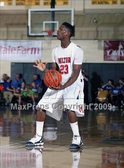 Thumbnail 1 in St. Frances Academy vs Milton (City of Palms Classic) photogallery.