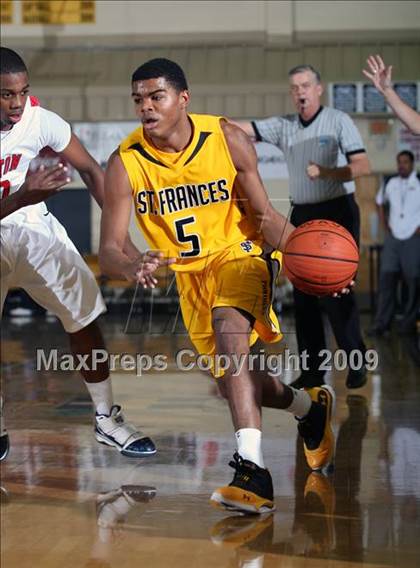 Thumbnail 3 in St. Frances Academy vs Milton (City of Palms Classic) photogallery.