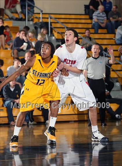 Thumbnail 3 in St. Frances Academy vs Milton (City of Palms Classic) photogallery.