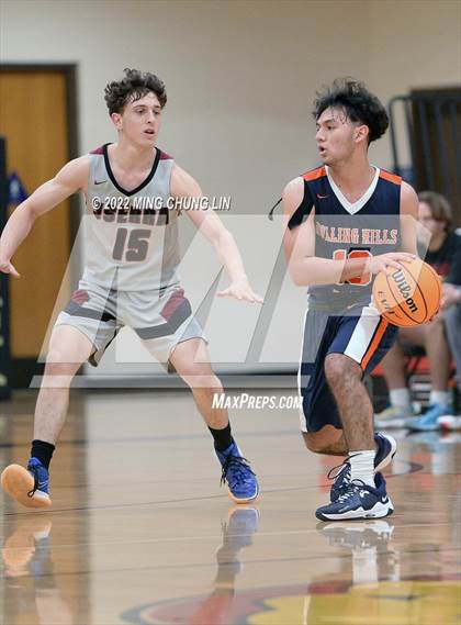 Thumbnail 2 in Rolling Hills Prep @ JSerra Catholic (CIF SS D1 Playoff) photogallery.