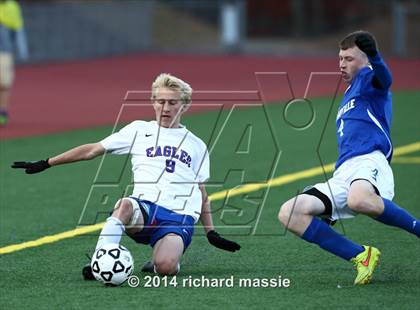 Thumbnail 3 in Plainville @ Tolland (CIAC Class M Quarterfinal) photogallery.