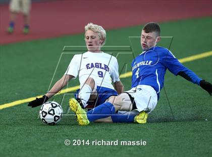 Thumbnail 1 in Plainville @ Tolland (CIAC Class M Quarterfinal) photogallery.