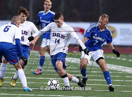 Thumbnail 3 in Plainville @ Tolland (CIAC Class M Quarterfinal) photogallery.