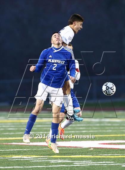 Thumbnail 1 in Plainville @ Tolland (CIAC Class M Quarterfinal) photogallery.