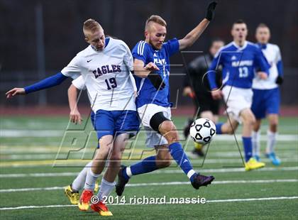 Thumbnail 3 in Plainville @ Tolland (CIAC Class M Quarterfinal) photogallery.