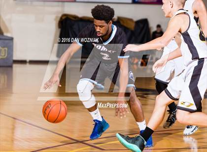 Thumbnail 2 in Romeo Young Men's Innovation Prep Academy vs. Bellevue (Fantasy of Lights) photogallery.