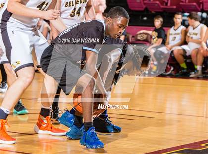 Thumbnail 2 in Romeo Young Men's Innovation Prep Academy vs. Bellevue (Fantasy of Lights) photogallery.