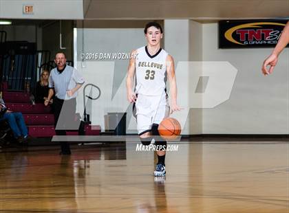 Thumbnail 2 in Romeo Young Men's Innovation Prep Academy vs. Bellevue (Fantasy of Lights) photogallery.