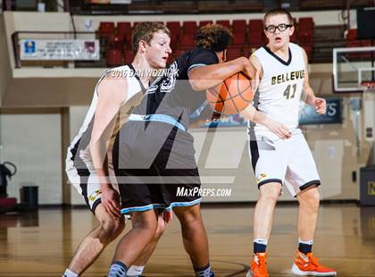 Thumbnail 1 in Romeo Young Men's Innovation Prep Academy vs. Bellevue (Fantasy of Lights) photogallery.