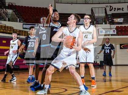 Thumbnail 3 in Romeo Young Men's Innovation Prep Academy vs. Bellevue (Fantasy of Lights) photogallery.
