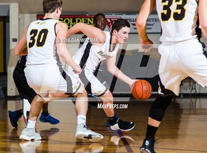 Thumbnail 2 in Romeo Young Men's Innovation Prep Academy vs. Bellevue (Fantasy of Lights) photogallery.
