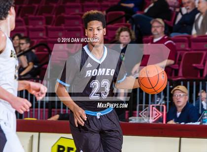 Thumbnail 1 in Romeo Young Men's Innovation Prep Academy vs. Bellevue (Fantasy of Lights) photogallery.