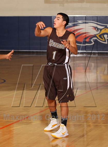 Thumbnail 2 in Cleveland vs. Kennedy (Chaminade Christmas Classic) photogallery.