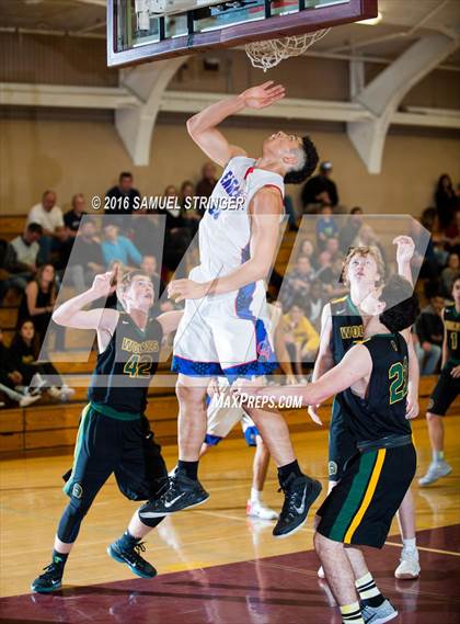 Thumbnail 3 in Clayton Valley Charter vs. San Ramon Valley (Brenda Loving Memorial Tournament) photogallery.