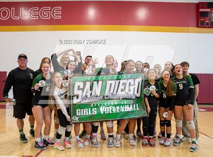 Thumbnail 3 in Oceanside vs. Valley Center (CIF SDS D4 finals) photogallery.