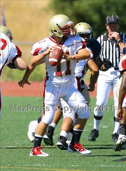 Thumbnail 2 in Central Catholic vs. Cardinal Newman (Battle at the Capital) photogallery.