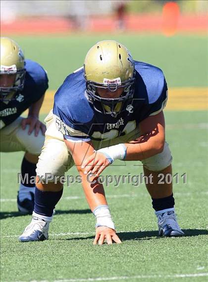 Thumbnail 2 in Central Catholic vs. Cardinal Newman (Battle at the Capital) photogallery.