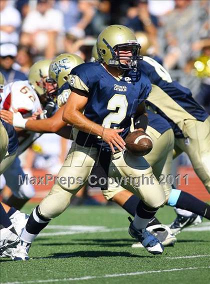 Thumbnail 2 in Central Catholic vs. Cardinal Newman (Battle at the Capital) photogallery.