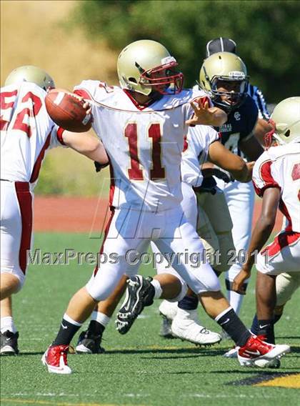 Thumbnail 3 in Central Catholic vs. Cardinal Newman (Battle at the Capital) photogallery.