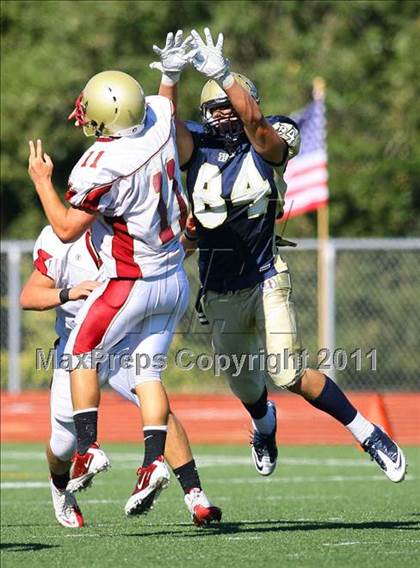 Thumbnail 3 in Central Catholic vs. Cardinal Newman (Battle at the Capital) photogallery.