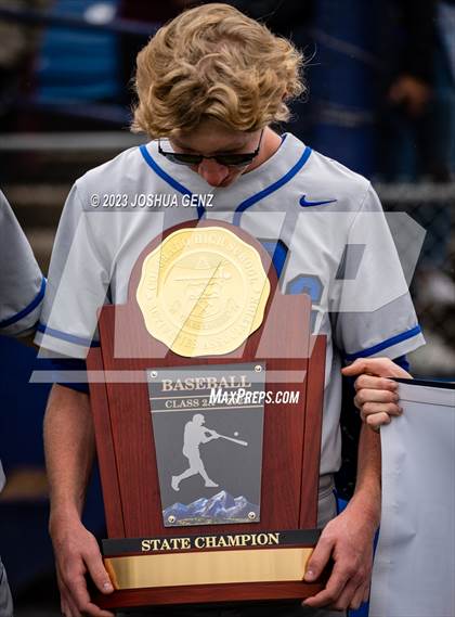 Thumbnail 1 in Denver Christian vs. Limon (CHSAA 2A Final) photogallery.