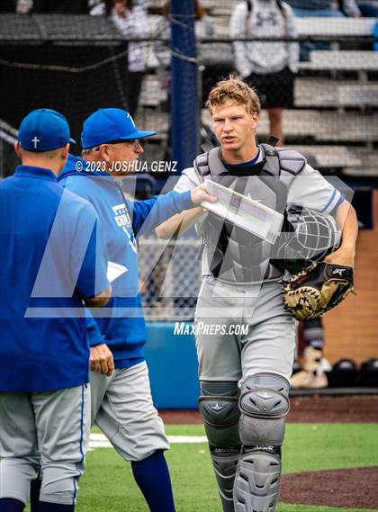 Thumbnail 2 in Denver Christian vs. Limon (CHSAA 2A Final) photogallery.