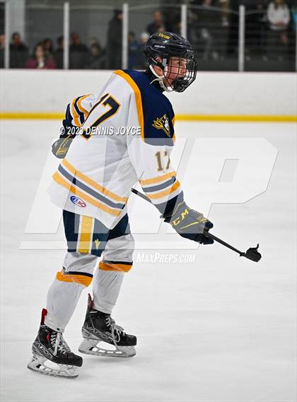Thumbnail 2 in Batavia Notre Dame at Victor (NYSPHAA Section V Class A Semifinals) photogallery.