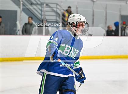 Thumbnail 3 in Batavia Notre Dame at Victor (NYSPHAA Section V Class A Semifinals) photogallery.