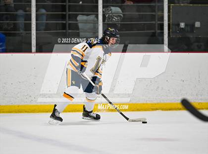 Thumbnail 1 in Batavia Notre Dame at Victor (NYSPHAA Section V Class A Semifinals) photogallery.