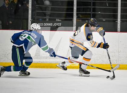 Thumbnail 3 in Batavia Notre Dame at Victor (NYSPHAA Section V Class A Semifinals) photogallery.
