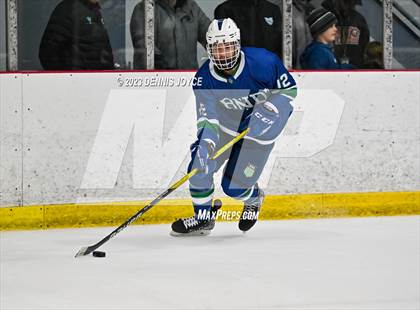 Thumbnail 2 in Batavia Notre Dame at Victor (NYSPHAA Section V Class A Semifinals) photogallery.
