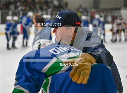Thumbnail 3 in Batavia Notre Dame at Victor (NYSPHAA Section V Class A Semifinals) photogallery.