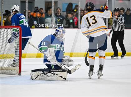 Thumbnail 3 in Batavia Notre Dame at Victor (NYSPHAA Section V Class A Semifinals) photogallery.