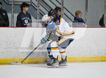 Thumbnail 1 in Batavia Notre Dame at Victor (NYSPHAA Section V Class A Semifinals) photogallery.