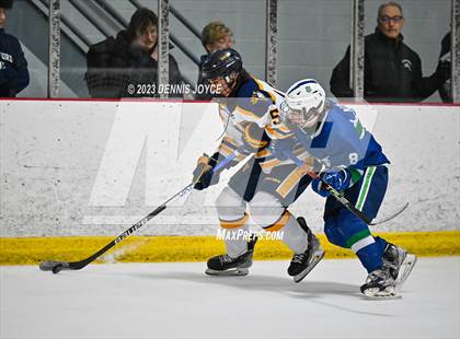 Thumbnail 2 in Batavia Notre Dame at Victor (NYSPHAA Section V Class A Semifinals) photogallery.