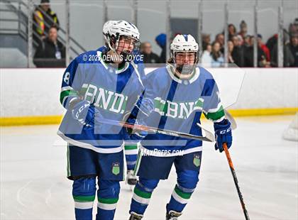 Thumbnail 1 in Batavia Notre Dame at Victor (NYSPHAA Section V Class A Semifinals) photogallery.
