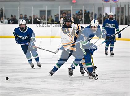 Thumbnail 1 in Batavia Notre Dame at Victor (NYSPHAA Section V Class A Semifinals) photogallery.