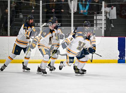 Thumbnail 3 in Batavia Notre Dame at Victor (NYSPHAA Section V Class A Semifinals) photogallery.