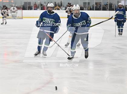 Thumbnail 1 in Batavia Notre Dame at Victor (NYSPHAA Section V Class A Semifinals) photogallery.