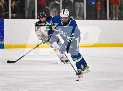 Thumbnail 3 in Batavia Notre Dame at Victor (NYSPHAA Section V Class A Semifinals) photogallery.