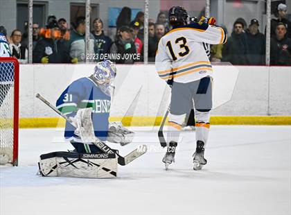 Thumbnail 2 in Batavia Notre Dame at Victor (NYSPHAA Section V Class A Semifinals) photogallery.
