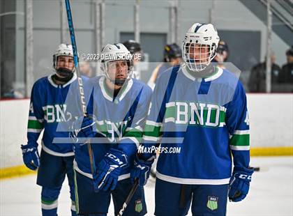 Thumbnail 1 in Batavia Notre Dame at Victor (NYSPHAA Section V Class A Semifinals) photogallery.