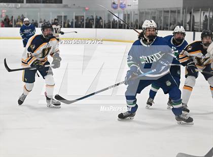 Thumbnail 3 in Batavia Notre Dame at Victor (NYSPHAA Section V Class A Semifinals) photogallery.