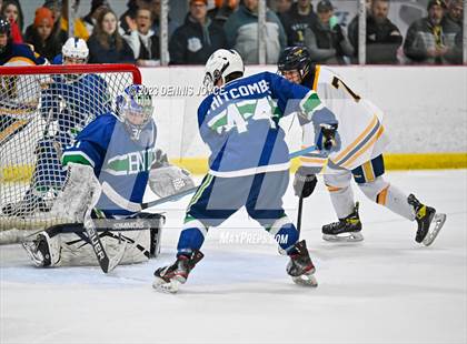 Thumbnail 1 in Batavia Notre Dame at Victor (NYSPHAA Section V Class A Semifinals) photogallery.