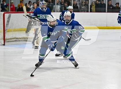 Thumbnail 1 in Batavia Notre Dame at Victor (NYSPHAA Section V Class A Semifinals) photogallery.