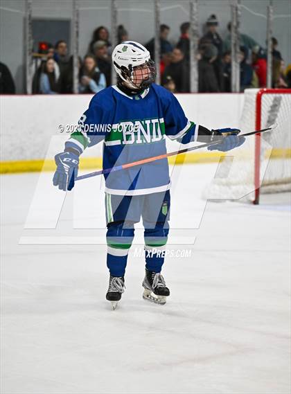 Thumbnail 3 in Batavia Notre Dame at Victor (NYSPHAA Section V Class A Semifinals) photogallery.