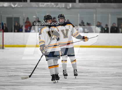 Thumbnail 3 in Batavia Notre Dame at Victor (NYSPHAA Section V Class A Semifinals) photogallery.