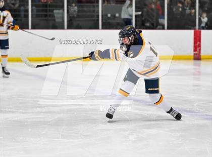 Thumbnail 3 in Batavia Notre Dame at Victor (NYSPHAA Section V Class A Semifinals) photogallery.