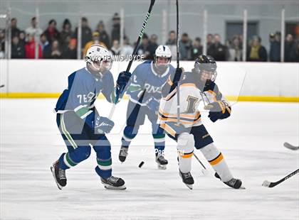 Thumbnail 3 in Batavia Notre Dame at Victor (NYSPHAA Section V Class A Semifinals) photogallery.