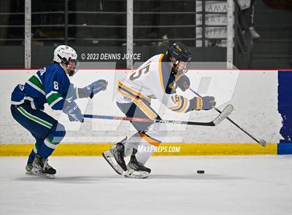 Thumbnail 1 in Batavia Notre Dame at Victor (NYSPHAA Section V Class A Semifinals) photogallery.